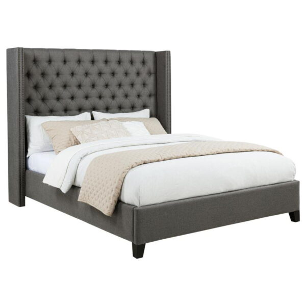 Bancroft - Upholstered Wingback Bed - Image 19
