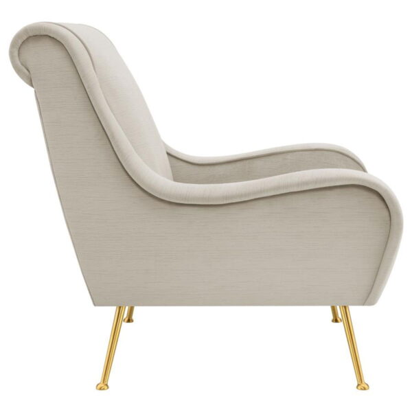 Ricci - Upholstered Saddle Arm Accent Chair - Image 13