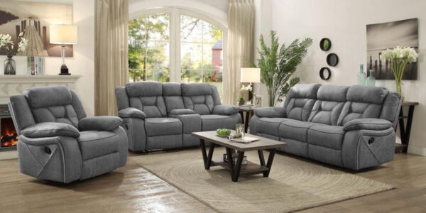 Higgins - Pillow Top Arm Motion Loveseat with Console - Image 4