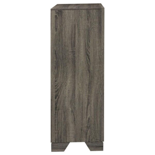 Wright - 4-Drawer Chest Of Drawers - Brown Oak - Image 2