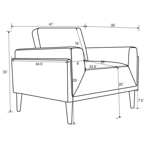 Rilynn - Upholstered Track Arm Sofa Set - Image 28