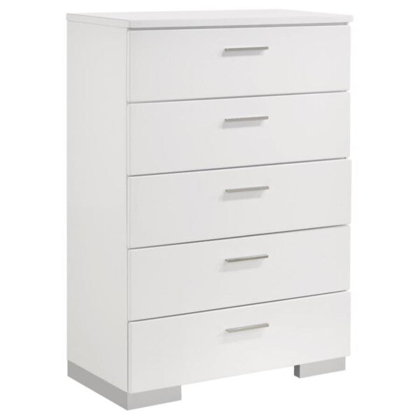 Felicity - Bedroom Set With LED Mirror - Image 5