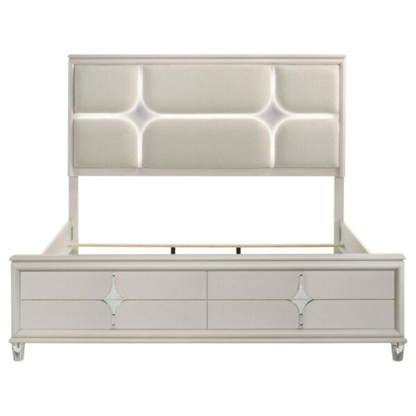 Olivia - Panel Bed LED Headboard - Image 3