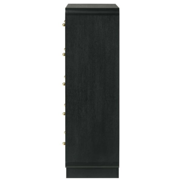 Cavelle - 5-Drawer Chest Of Drawers - Black - Image 6