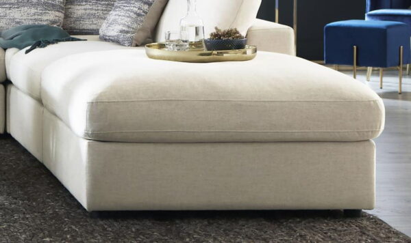 Serene - Square Upholstered Ottoman - Image 10