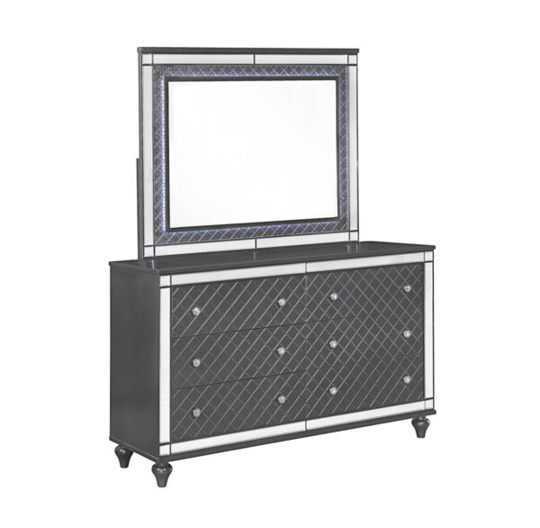 Refino - Bedroom Set - Gunmetal - Image 15