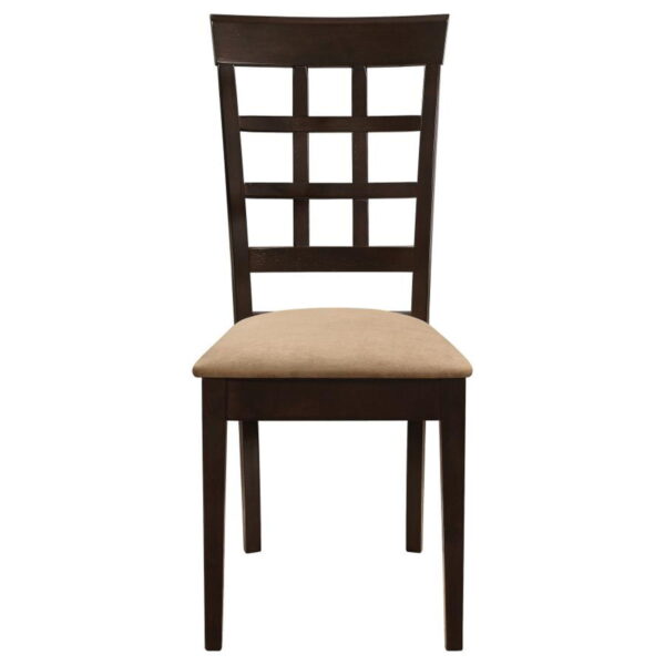 Gabriel - 5 Piece Rectangular 59" Dining Set - Cappuccino - Image 8