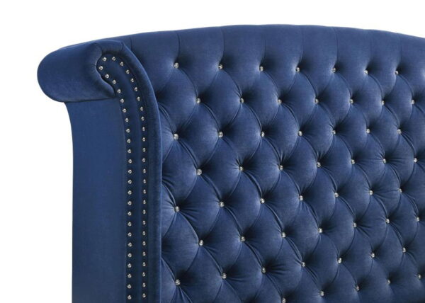 Melody - Upholstered Wingback Bed - Image 23