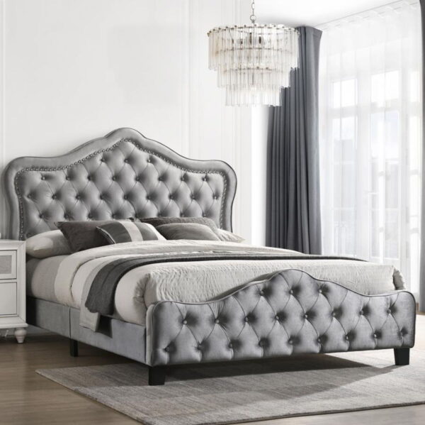 Bella - Upholstered Panel Bed - Image 5
