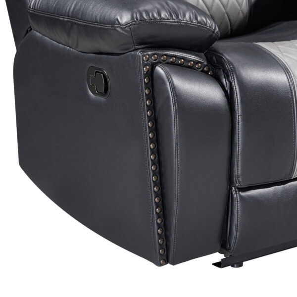 Nikko - Console Loveseat With Dual Recliners - Image 17