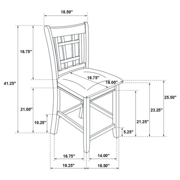 Lavon - Oval Counter Height Dining Set - Image 21