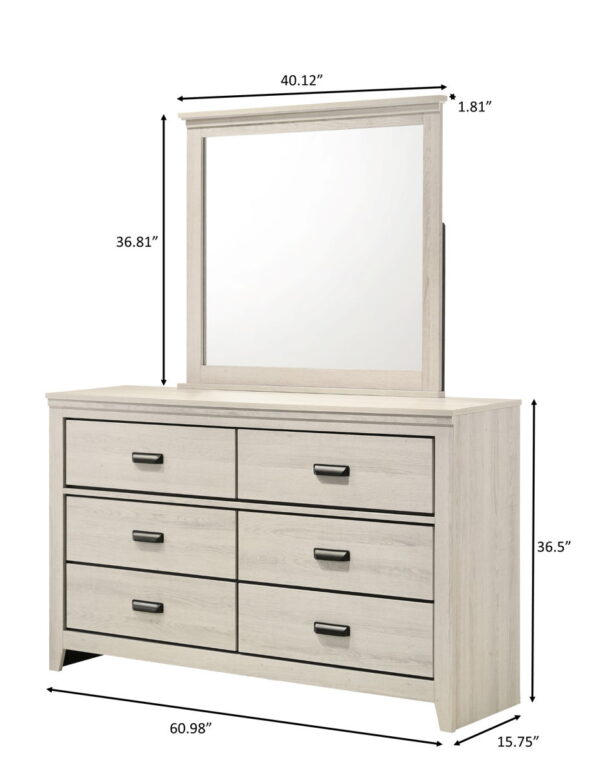 Carter - Dresser, Mirror - Image 7