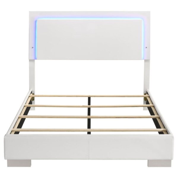 Felicity - Wood LED Panel Bed - Image 18