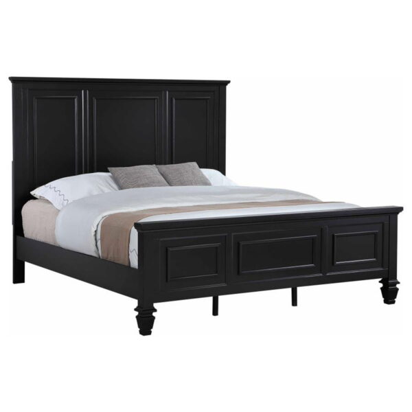 Sandy Beach - 63" Panel Bed with High Headboard - Image 24