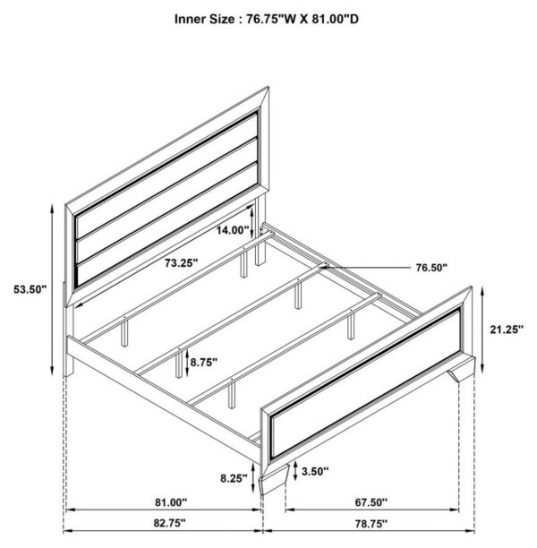 Kauffman - Wood Panel Bed - Image 25