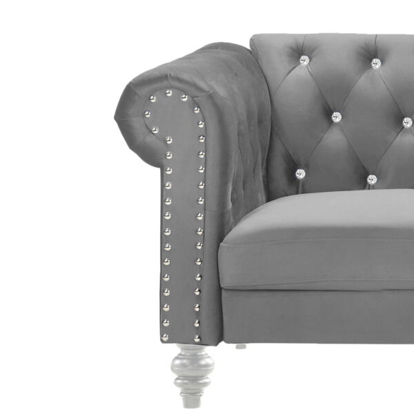 Emma - Crystal Loveseat - Image 13
