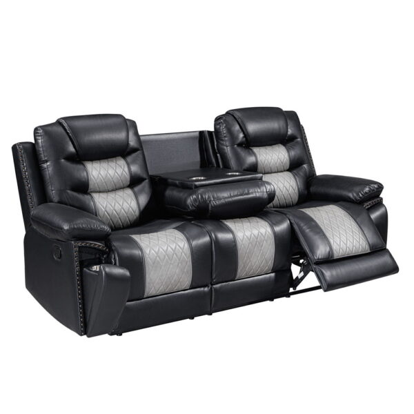Nikko - Sofa With Dual Recliner - Image 2