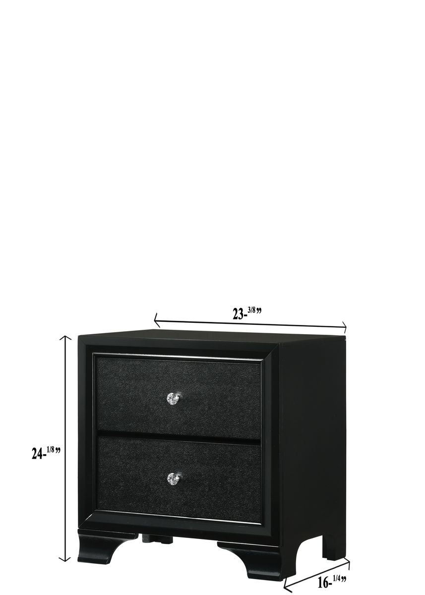 Jenn - King 2 Piece Bedroom Set - Charcoal - Image 2