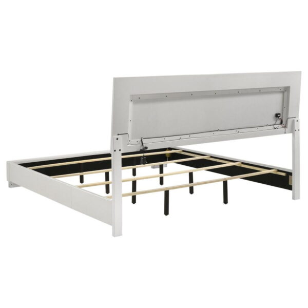 Felicity - Wood LED Panel Bed - Image 12