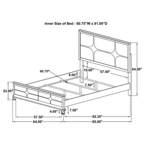 Olivia - Panel Bedroom Set - Image 29