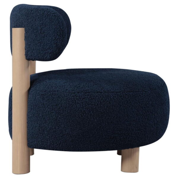 Zonie - Boucle Upholstered Barrel Back Accent Chair - Image 14