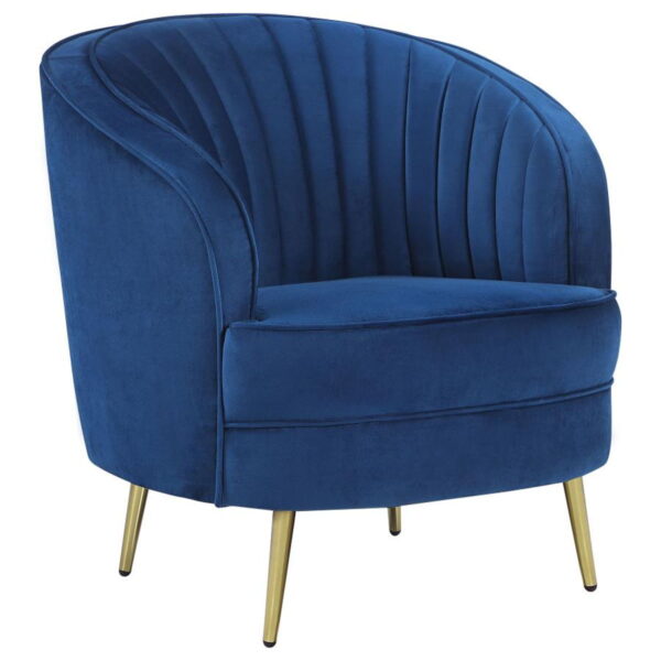 Sophia - Upholstered Channel Tufted Sofa Set - Image 29