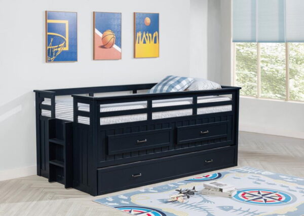 Carlsbad - Wood Captains Bed With Trundle - Image 16