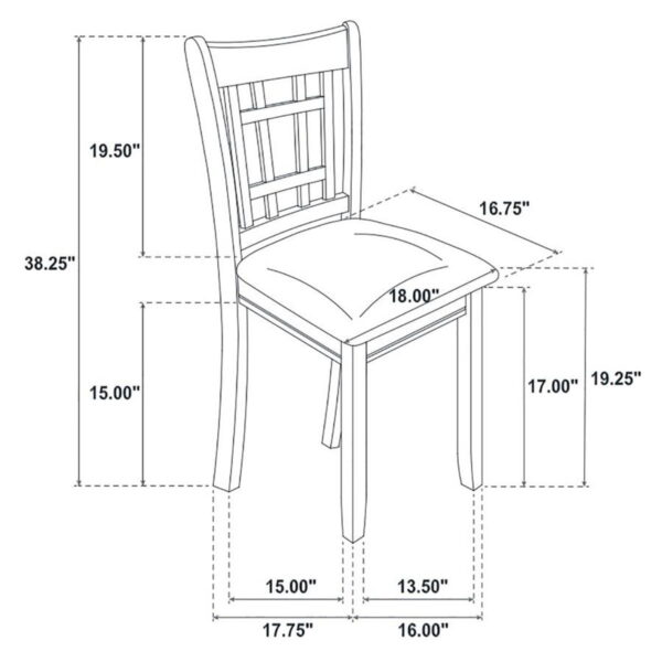 Lavon - 5-Piece Oval Extension Leaf Dining Set - Image 25