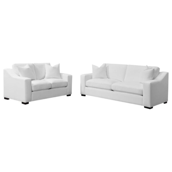 Ashlyn - Upholstered Sloped Arm Sofa Set - Image 4