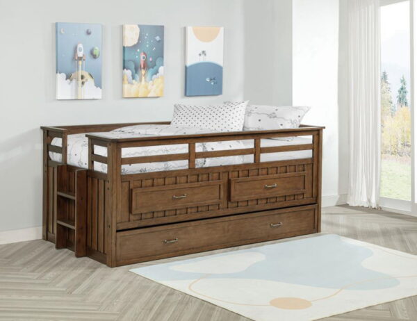 Carlsbad - Wood Captains Bed With Trundle - Image 27
