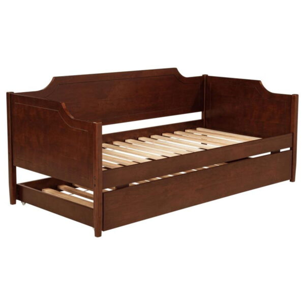 Redding - Wood Twin Daybed With Trundle - Cherry - Image 3