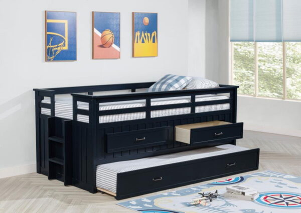 Carlsbad - Wood Captains Bed With Trundle - Image 26