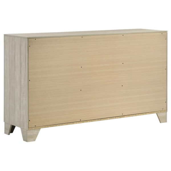 Trenton - 6-Drawer Bedroom Dresser - Rustic Cream - Image 12
