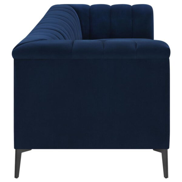 Chalet - Upholstered Tuxedo Arm Tufted Sofa Set - Image 9