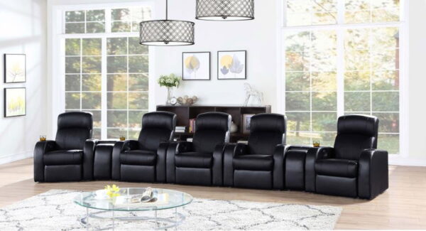 Cyrus - Upholstered Home Theater Seating - Image 29