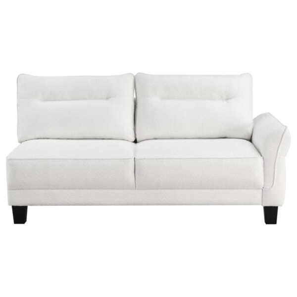 Caspian - Upholstered Curved Arm Chaise Sectional Sofa - Image 21
