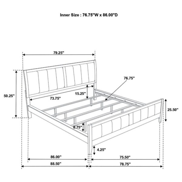 Wilkes - Upholstered Bed - Image 4