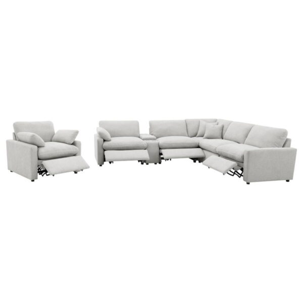 Collins - Upholstered Power Recliner Chair - Image 8