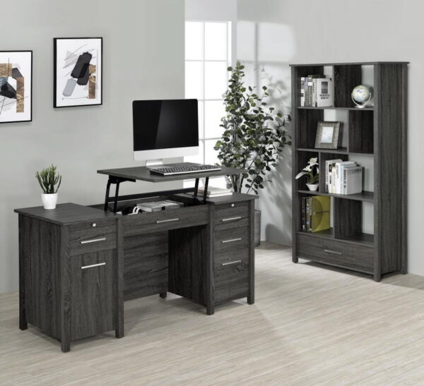 Dylan - 4-Drawer Lift Top Office Desk - Image 30