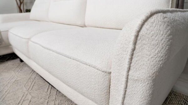 Caspian - Upholstered Curved Arm Chaise Sectional Sofa - Image 28