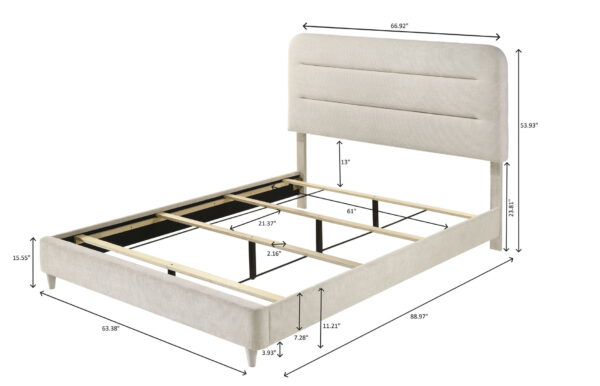 Nyomi - Upholstered Bed - Image 4