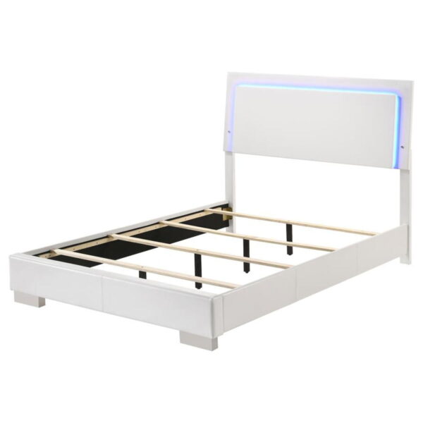 Felicity - Wood LED Panel Bed - Image 21