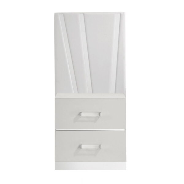 Europa - Nightstand Panels (Set of 2) - White - Image 5