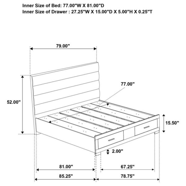 Felicity - Storage Bed - Image 20