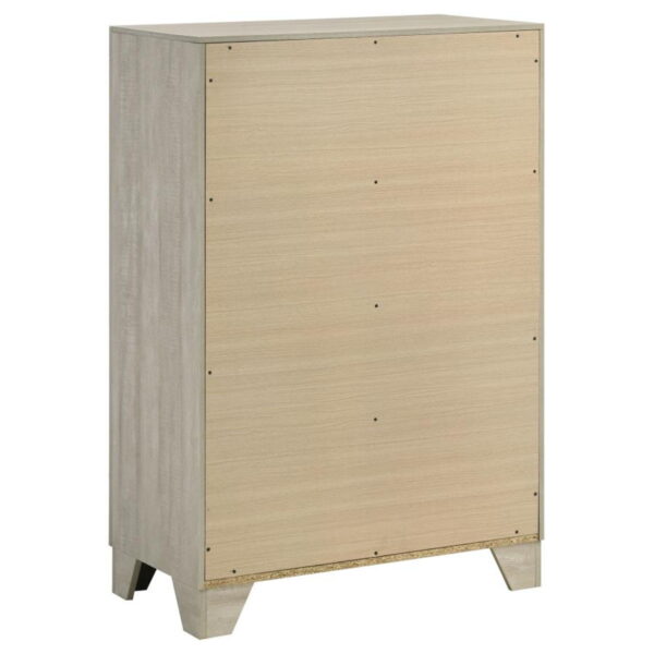 Trenton - 4-Drawer Bedroom Chest Of Drawers - Rustic Cream - Image 6