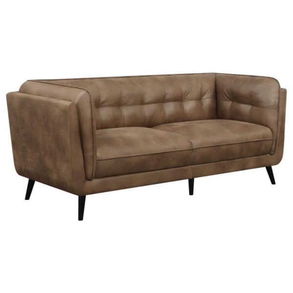 Thatcher - Upholstered Tuxedo Arm Sofa Set - Image 19