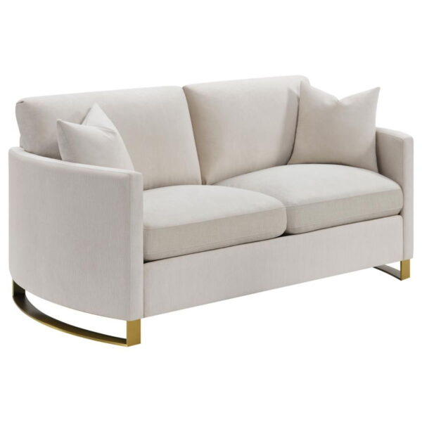 Corliss - Upholstered Arched Arm Sofa Set - Image 33