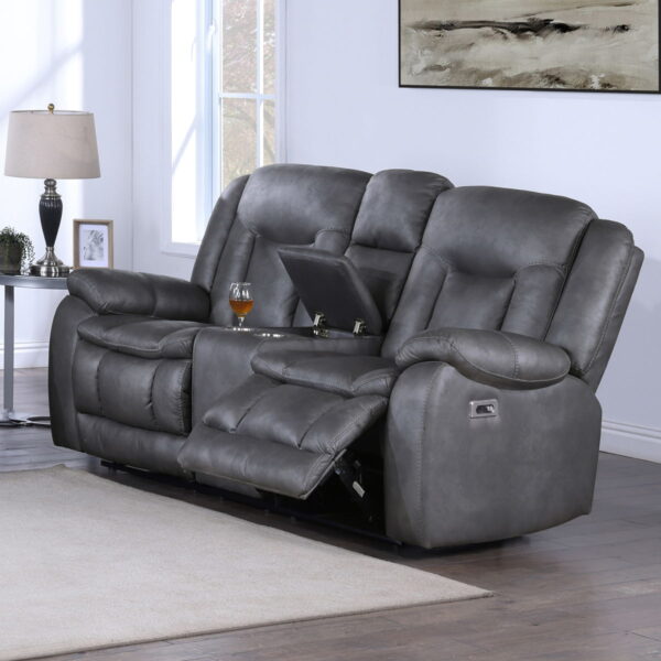 Morello - Reclining Console Loveseat - Image 24