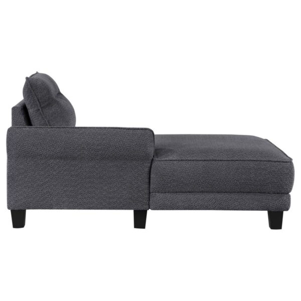 Caspian - Upholstered Curved Arm Chaise Sectional Sofa - Image 30
