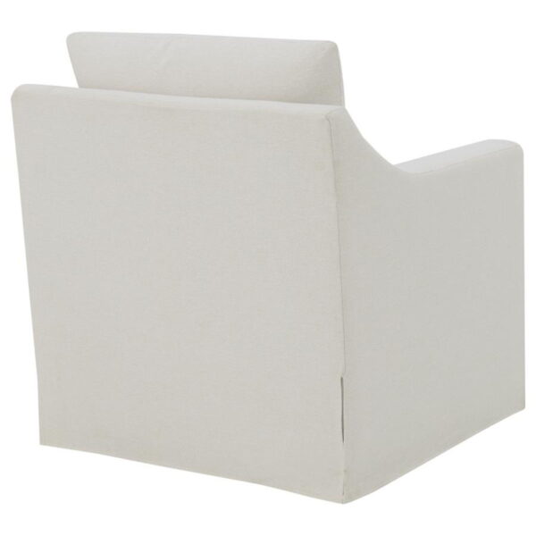 Winter - Upholstered Sloped Arm Accent Swivel Chair - Image 13